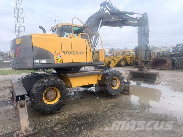 Volvo EW 140 C Baujahr 2010 Lastik tekerli ekskavatörler
