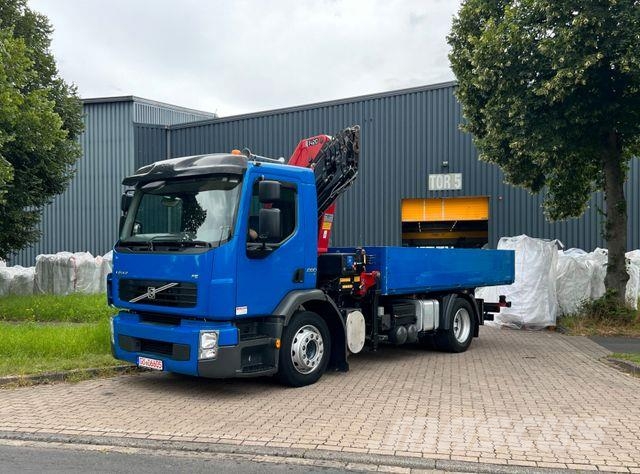 Volvo FE 280 - SZM - Kran - BDF Pritsche - 95 Tkm شاحنات مسطحة/مفصلية الجوانب