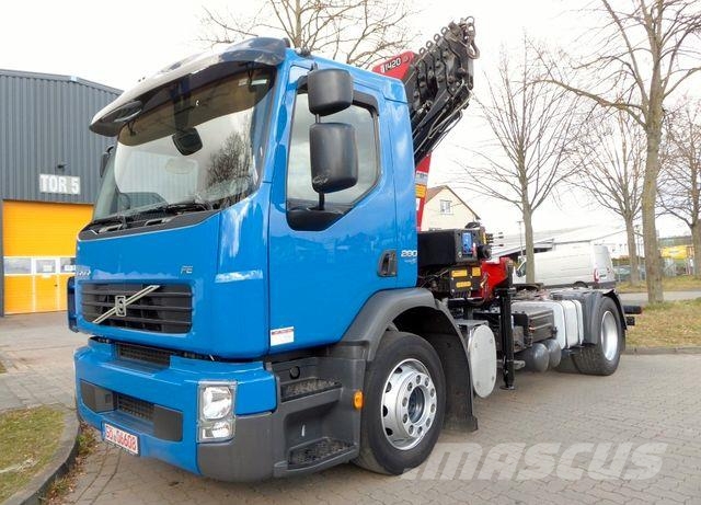Volvo FE 280 - SZM - Kran - BDF Pritsche - 95 Tkm شاحنات مسطحة/مفصلية الجوانب