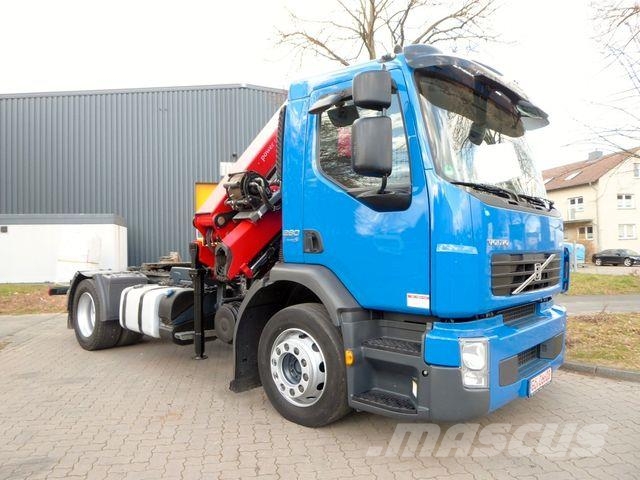 Volvo FE 280 - SZM - Kran - BDF Pritsche - 95 Tkm شاحنات مسطحة/مفصلية الجوانب