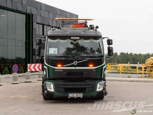 Volvo FE 320 6x2 PALFINGER PK 22002 EH Crane Kipper Tipper trucks