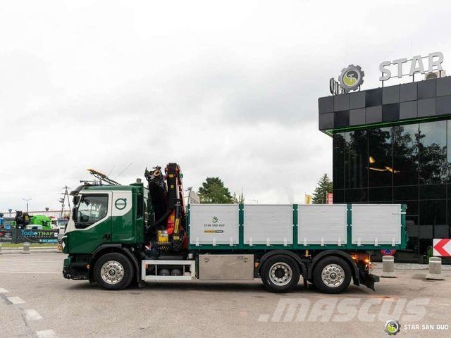 Volvo FE 320 6x2 PALFINGER PK 22002 EH Crane Kipper Tipper trucks