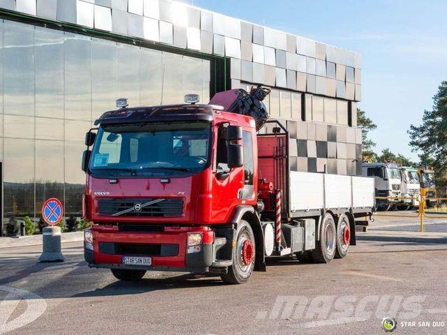 Volvo FE 320 6x2 PALFINGER PK 16502 Crane Kran Автокрани