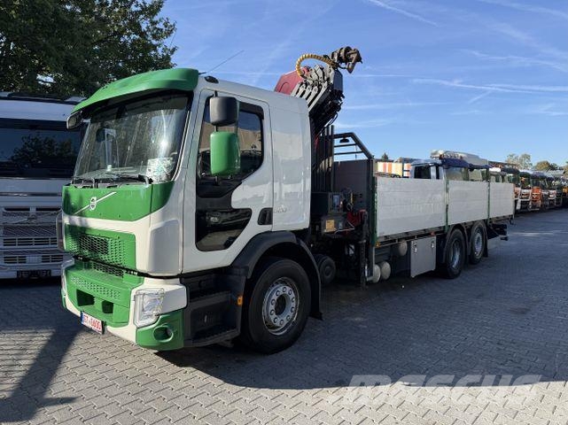 Volvo FE320 6X2 HMF 1620 K5 bis 18.50 Meter Kranwagen