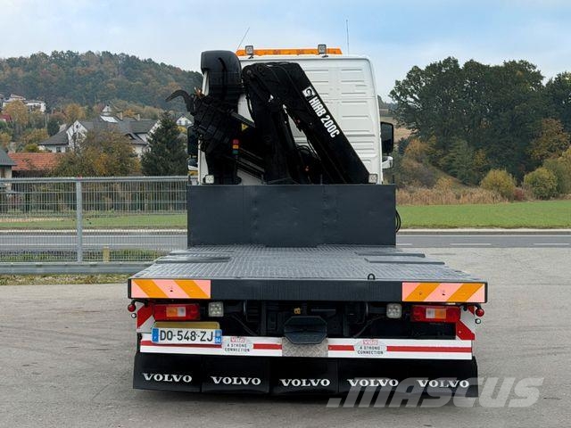Volvo FH 13 400 Pritsche 6,55m *HIAB XS 200 C-5 + FUNK クレーントラック、ユニック車