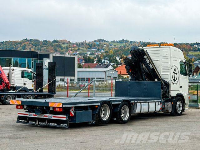 Volvo FH 13 400 Pritsche 6,55m *HIAB XS 200 C-5 + FUNK クレーントラック、ユニック車