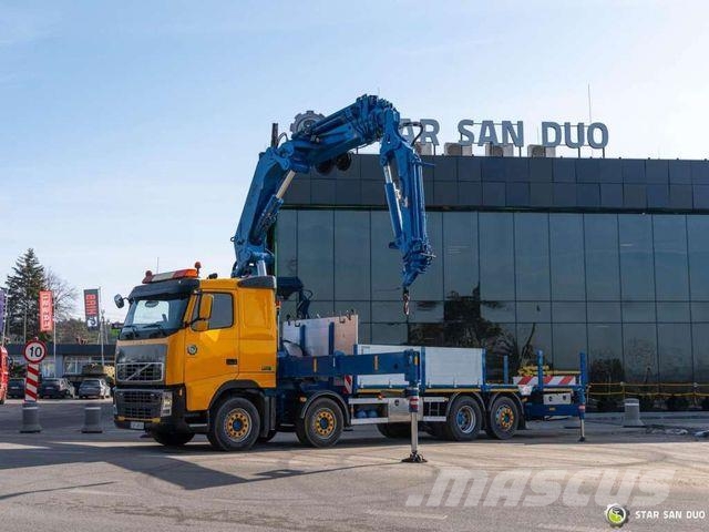 Volvo FH 400 8x2 HIAB 600E-7 FLY JIB Crane Kran Camiones grúa