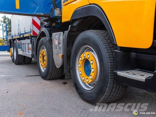 Volvo FH 400 8x2 HIAB 600E-7 FLY JIB Crane Kran Camiones grúa