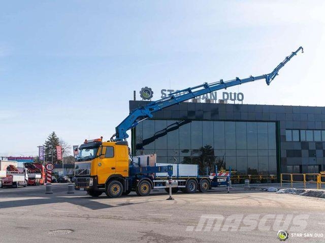 Volvo FH 400 8x2 HIAB 600E-7 FLY JIB Crane Kran Camiones grúa