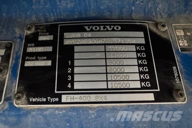 Volvo FH-400 8x4 Hyvalift AHK Camion ampliroll