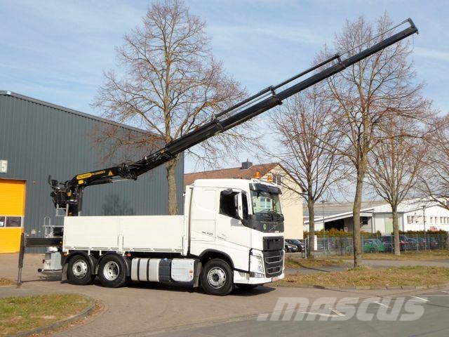 Volvo FH 420 -193 TKm PALFINGER PK 24001-K Darus teherautók