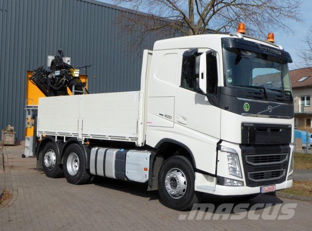 Volvo FH 420 -193 TKm PALFINGER PK 24001-K Darus teherautók