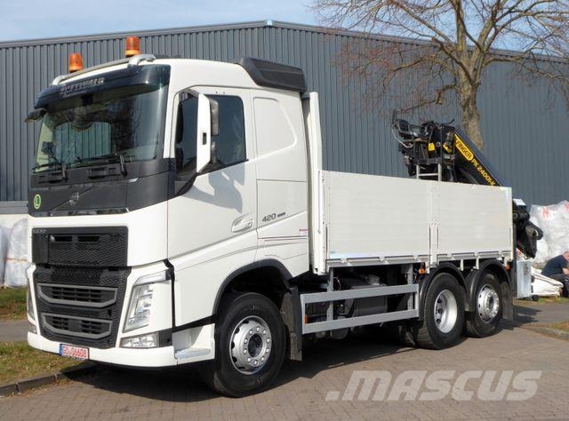 Volvo FH 420 -193 TKm PALFINGER PK 24001-K Darus teherautók