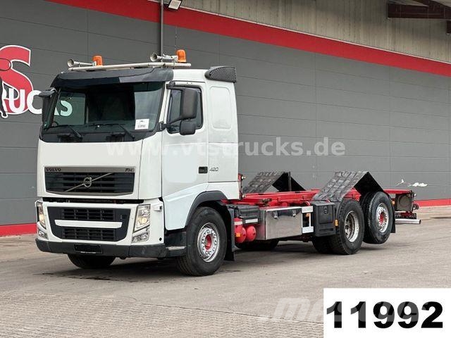 Volvo FH 420 6x2 LL EU5 Wechselfahrgestell Camiones con chasís y cabina