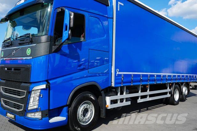 Volvo / FH / 420 / E 6 / FIRANKA / 23 PALETY / DŁ. 9, Camión con caja abierta