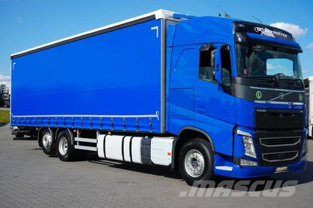 Volvo / FH / 420 / E 6 / FIRANKA / 23 PALETY / DŁ. 9, Camión con caja abierta