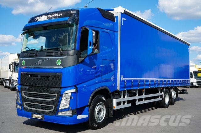 Volvo / FH / 420 / E 6 / FIRANKA / 23 PALETY / DŁ. 9, Camión con caja abierta