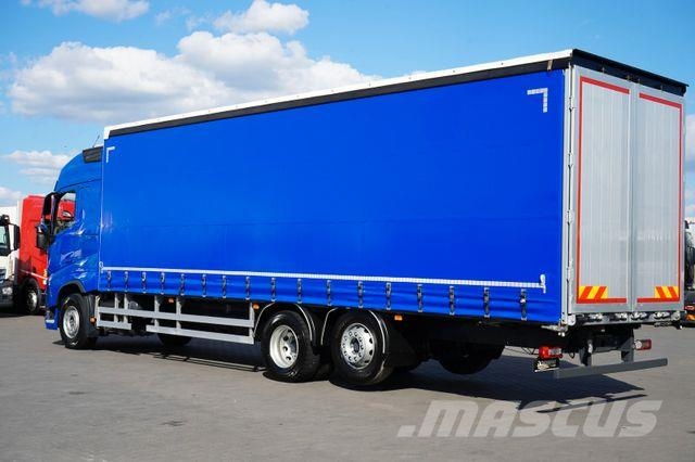 Volvo / FH / 420 / E 6 / FIRANKA / 23 PALETY / DŁ. 9, Camión con caja abierta