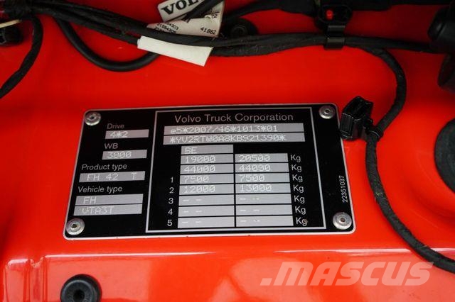 Volvo FH / 420 / EURO 6 / ACC / PTO / HYDRAULIKA / MAŁ Vetopöytäautot