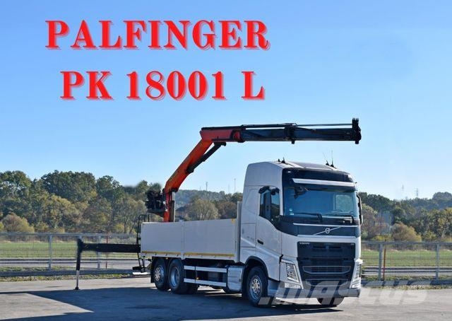 Volvo FH 420 Pritsche 6,60m * PK 18001 L* TOPZUSTAND Żurawie samochodowe