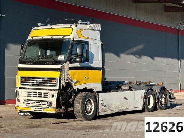 Volvo FH 440 6x2 BL Meiller Abrollkipper *verunfallt* 훅 리프트 트럭