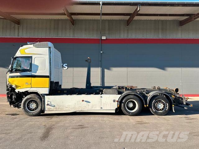 Volvo FH 440 6x2 BL Meiller Abrollkipper *verunfallt* 훅 리프트 트럭