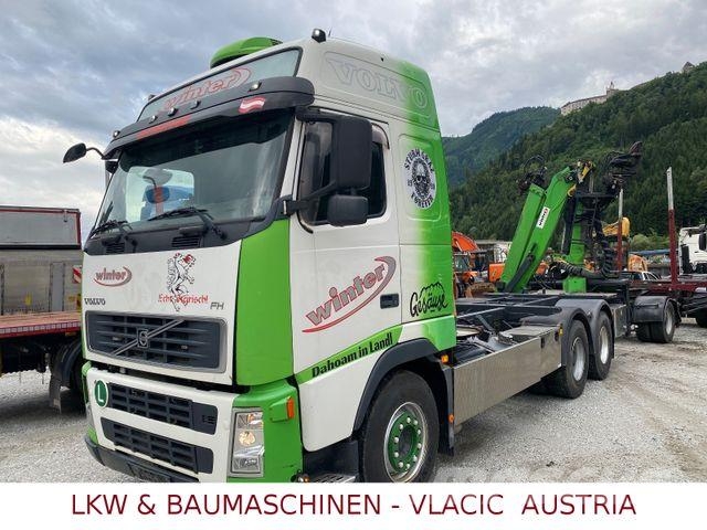 Volvo FH 440 6X4 Mit Kran EPSILON 120Z Samochody do przewozu drewna