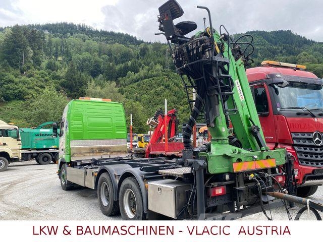Volvo FH 440 6X4 Mit Kran EPSILON 120Z Samochody do przewozu drewna