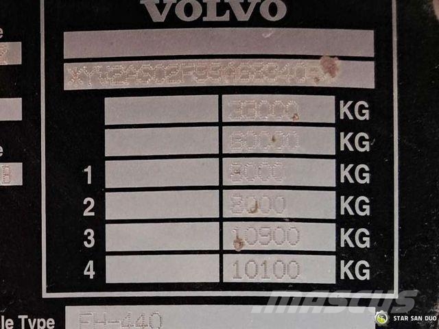 Volvo FH 440 8x2 Fassi F560AXP.26 crane cable lift Camion ampliroll