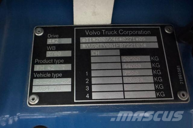 Volvo FH-460 4x2 Cavalos mecânicos