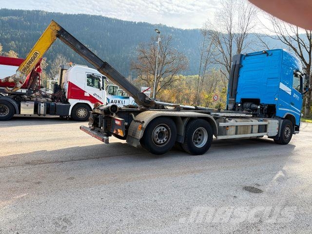 Volvo FH 460 6X2 Lift/gelenkt Palfinger T20 Treileri ar āķi