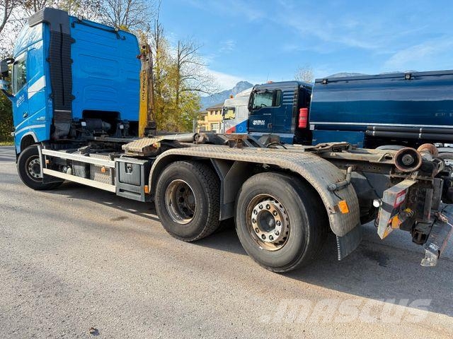 Volvo FH 460 6X2 Lift/gelenkt Palfinger T20 Treileri ar āķi
