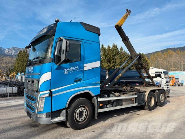 Volvo FH 460 6X2 Lift/gelenkt Palfinger T20 Treileri ar āķi