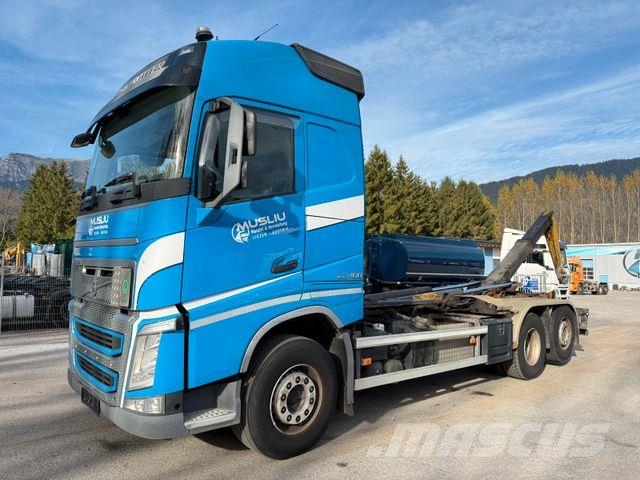 Volvo FH 460 6X2 Lift/gelenkt Palfinger T20 Treileri ar āķi
