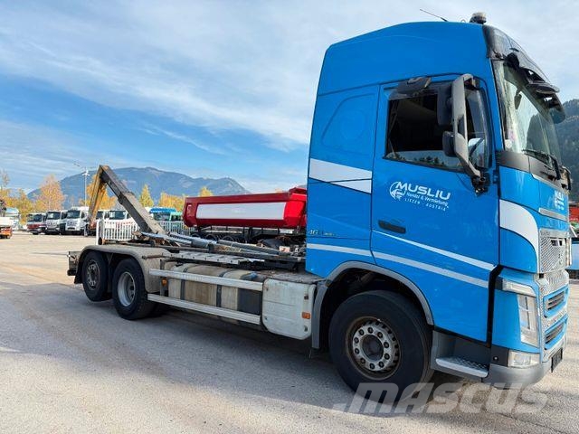 Volvo FH 460 6X2 Lift/gelenkt Palfinger T20 Treileri ar āķi