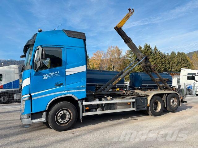 Volvo FH 460 6X2 Lift/gelenkt Palfinger T20 Treileri ar āķi
