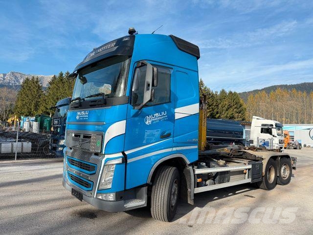 Volvo FH 460 6X2 Lift/gelenkt Palfinger T20 Treileri ar āķi