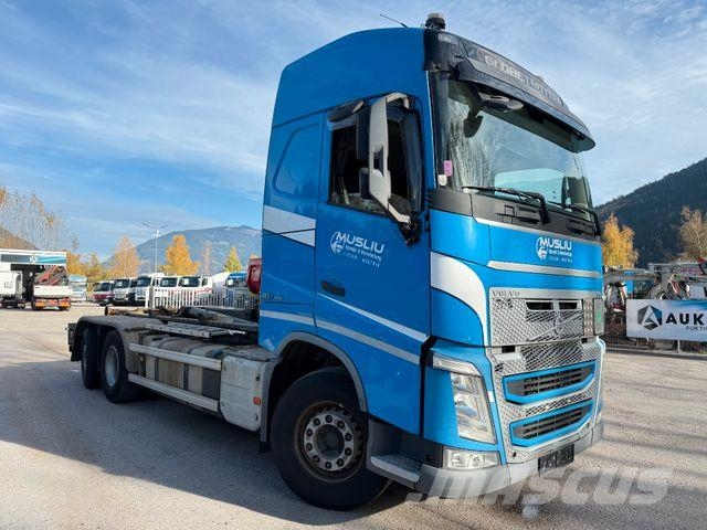 Volvo FH 460 6X2 Lift/gelenkt Palfinger T20 Treileri ar āķi
