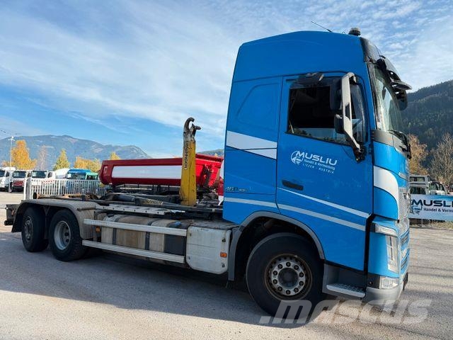 Volvo FH 460 6X2 Lift/gelenkt Palfinger T20 Treileri ar āķi
