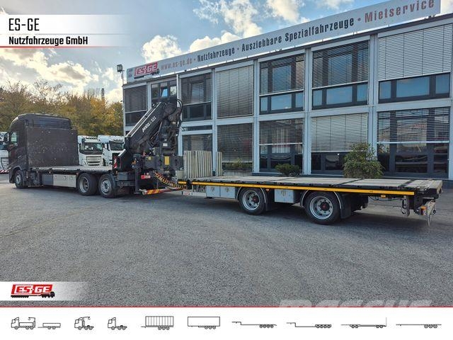 Volvo FH 460 CHH-LOW 6x2, MKG HLK 531HPa5 Tovornjaki s kesonom/platojem