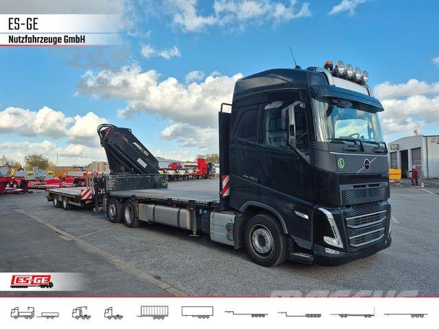 Volvo FH 460 CHH-LOW 6x2, MKG HLK 531HPa5 Tovornjaki s kesonom/platojem