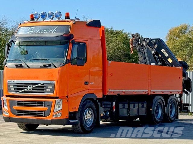 Volvo FH 460 * HIAB 377 E - 7 HIPRO + FUNK * 6x4 Camiones grúa