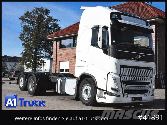 Volvo FH 460 XL, Chassi Standklima, LNG GAS Wechselfahrgestell