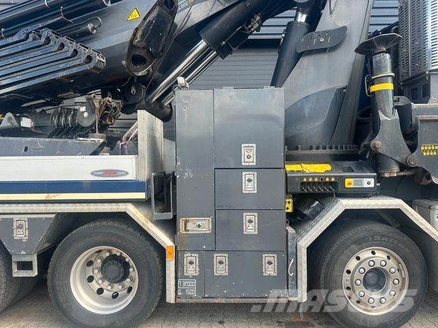 Volvo FH 500 8×4 truck w. PALFINGER 165 t/m crane / kr Automobiliniai kranai