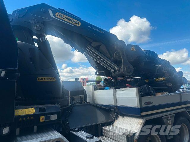 Volvo FH 500 8×4 truck w. PALFINGER 165 t/m crane / kr Automobiliniai kranai