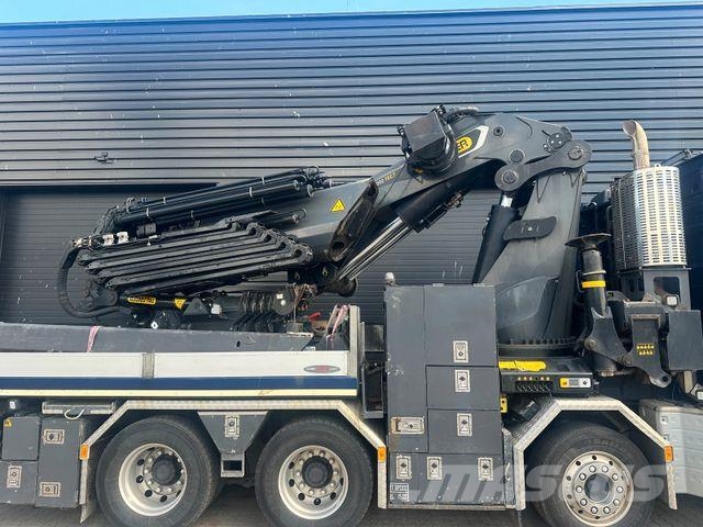 Volvo FH 500 8×4 truck w. PALFINGER 165 t/m crane / kr Automobiliniai kranai