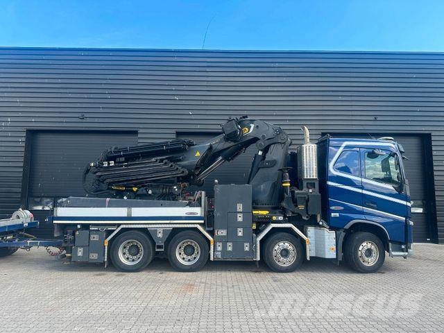 Volvo FH 500 8×4 truck w. PALFINGER 165 t/m crane / kr Automobiliniai kranai
