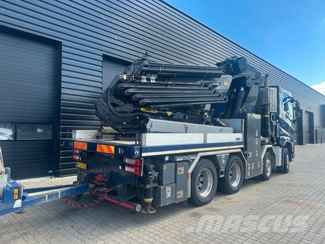 Volvo FH 500 8×4 truck w. PALFINGER 165 t/m crane / kr Automobiliniai kranai