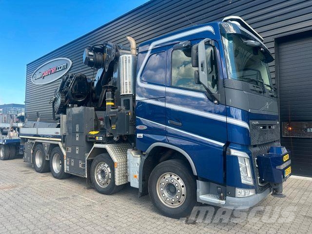 Volvo FH 500 8×4 truck w. PALFINGER 165 t/m crane / kr Automobiliniai kranai