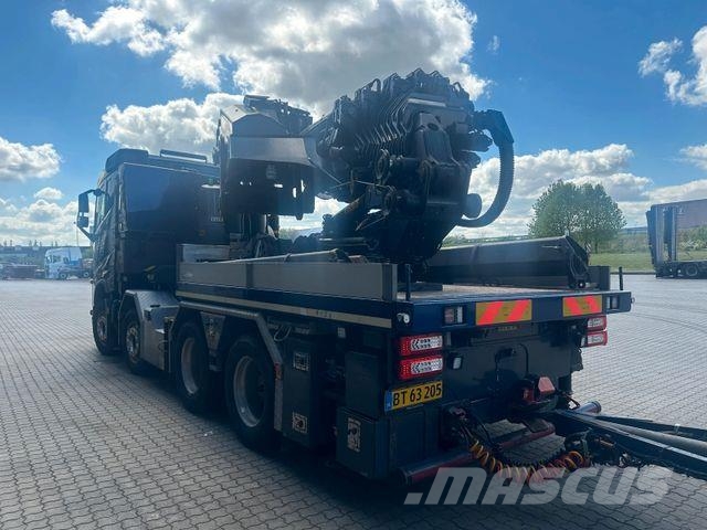 Volvo FH 500 8×4 truck w. PALFINGER 165 t/m crane / kr Automobiliniai kranai